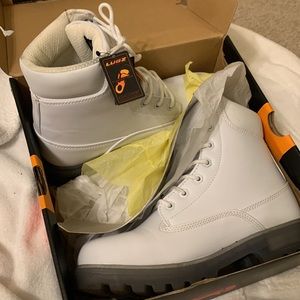 LUGz Empire Ice White boots